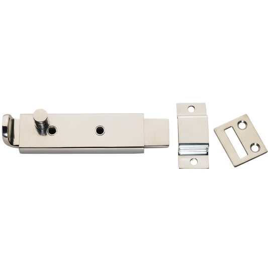 Whitecap Spring Loaded Slide Bolt/Latch - 316 Stainless Steel - 5-5/16" [S-0588C]